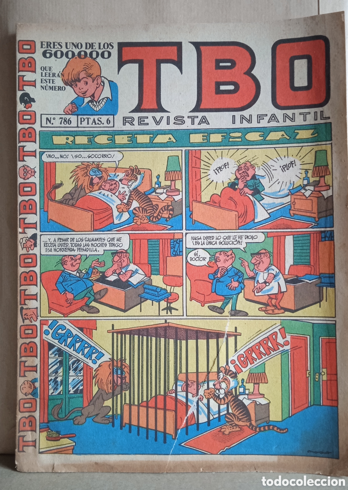 Tebeos: TBO n. 786 Buigas, a&ntilde;o 1972 - Foto 1