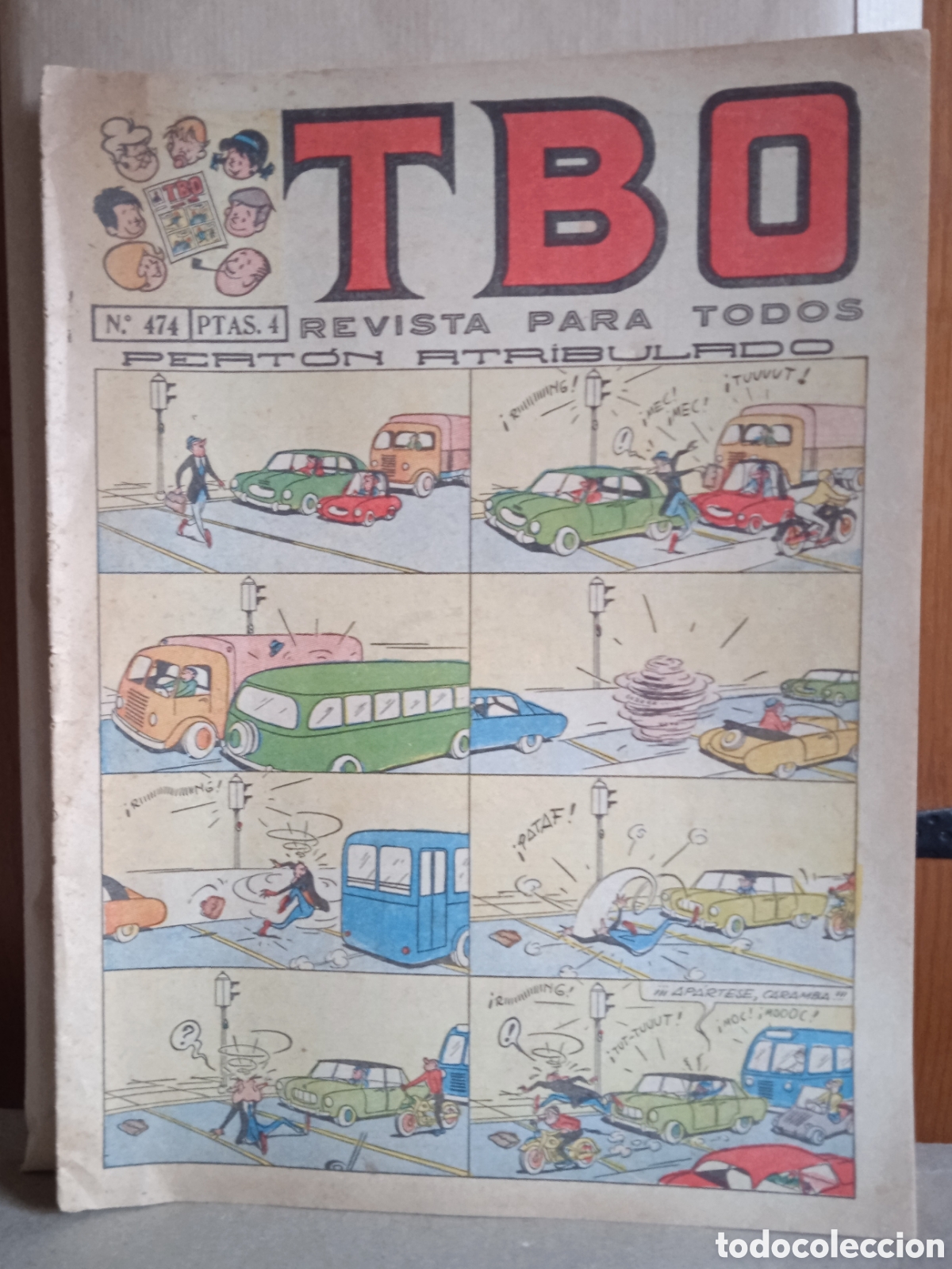 Tebeos: TBO n. 474 Buigas, a&ntilde;o 1966 - Foto 1