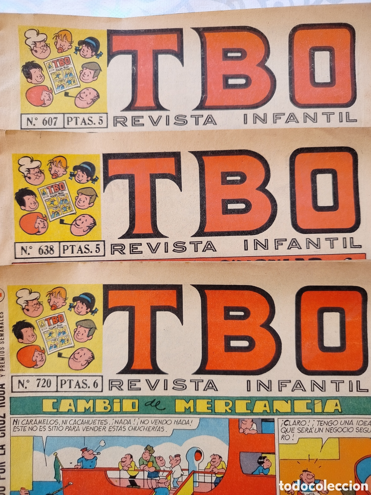 Tebeos: 3xRevista Infantil TBO - Foto 1