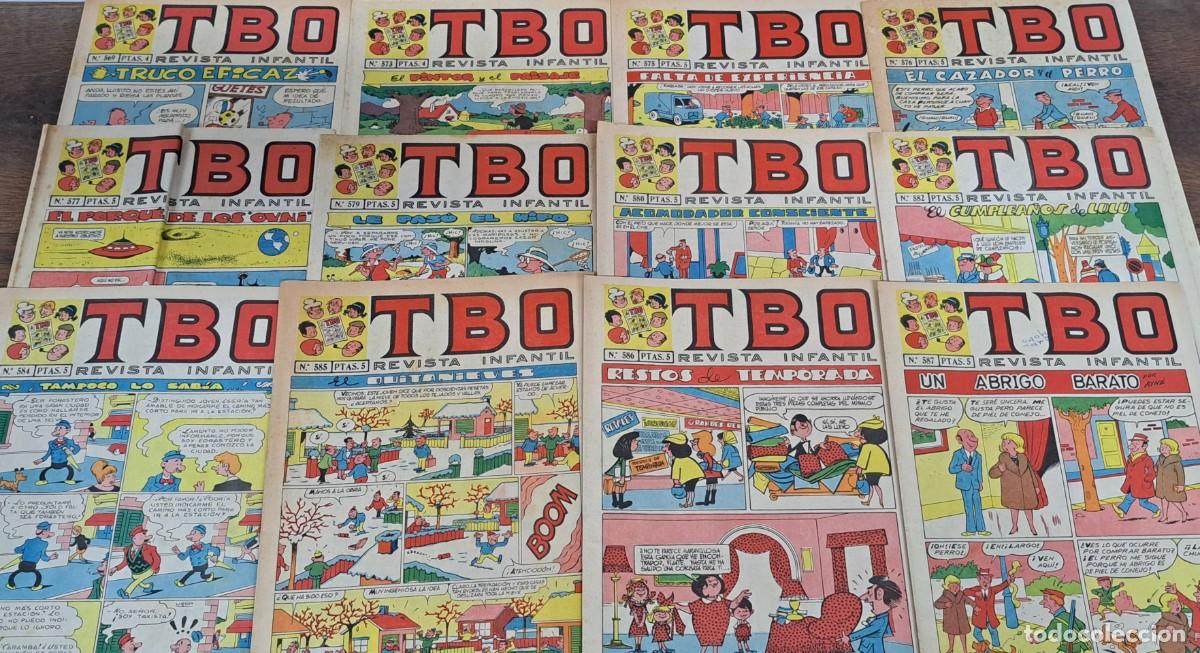 Tebeos: Lote de 47 n&uacute;meros de TBO del 500 al 599 - Foto 4