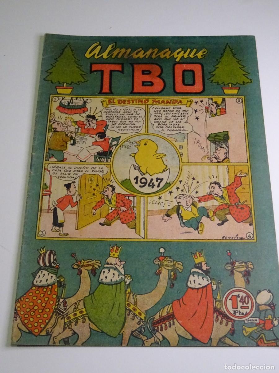 Tebeos: (M7) ALMANAQUE TBO 1947 - ORIGINAL - Foto 1