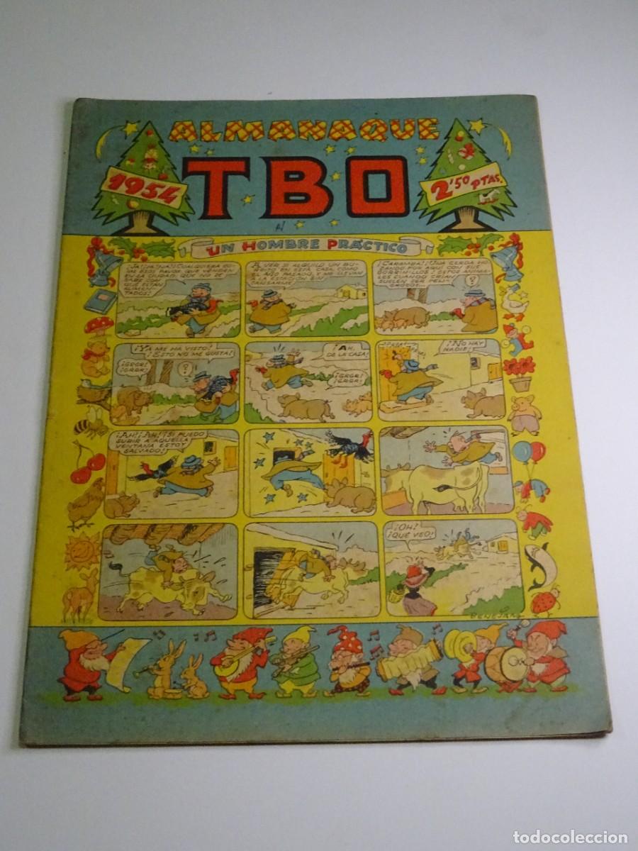 Tebeos: (M7) ALMANAQUE TBO 1954 - ORIGINAL - Foto 1