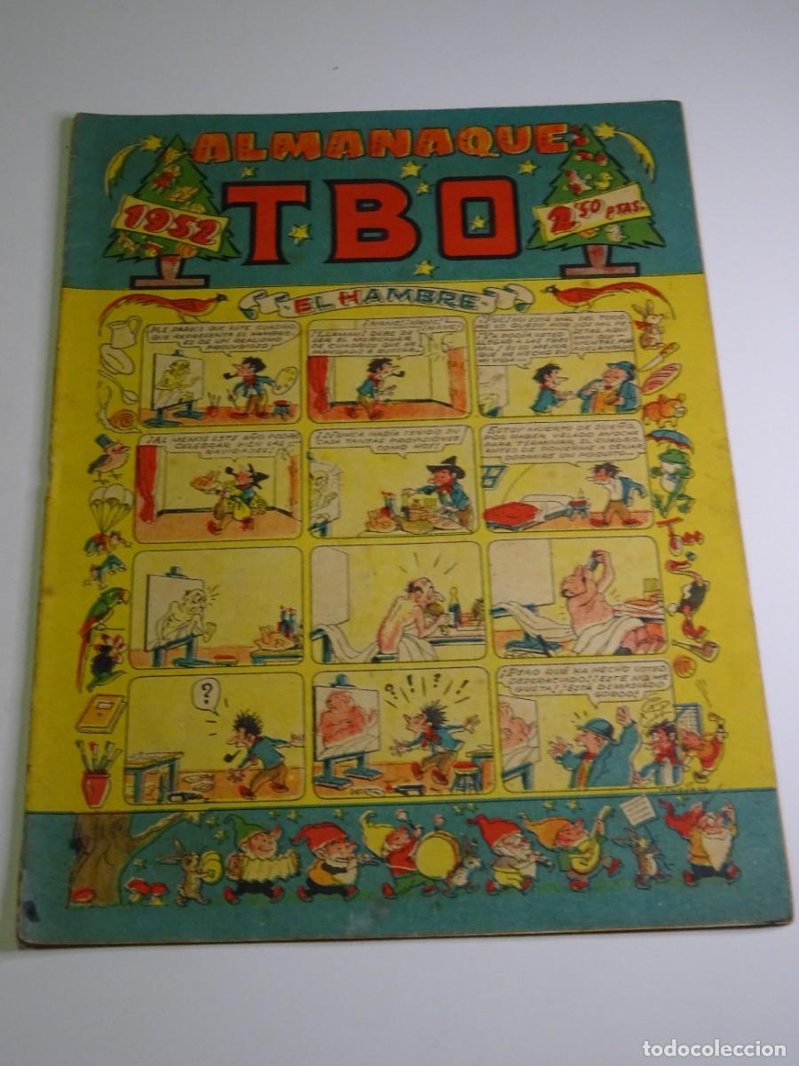 Tebeos: (M7) ALMANAQUE TBO 1952 - ORIGINAL - Foto 1