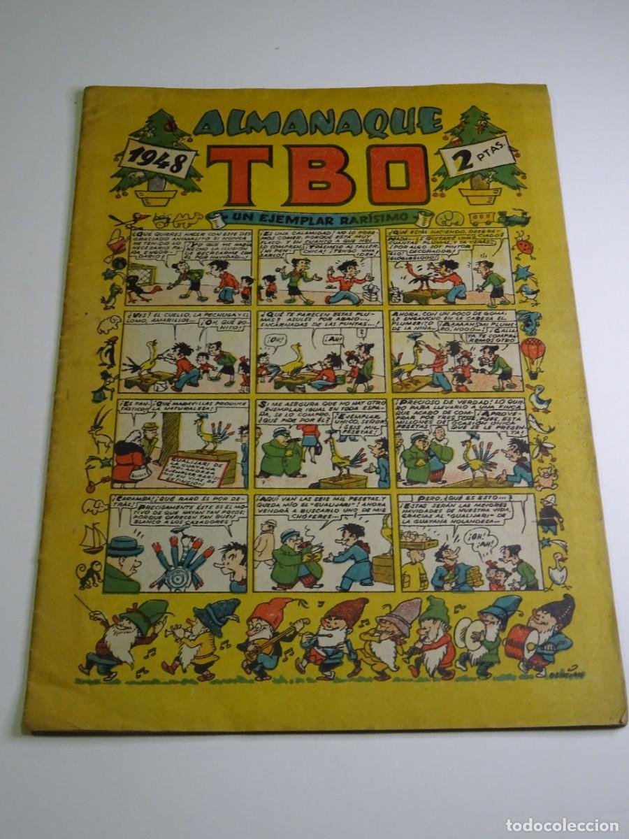 Tebeos: (M7) ALMANAQUE TBO 1948 - ORIGINAL - Foto 1