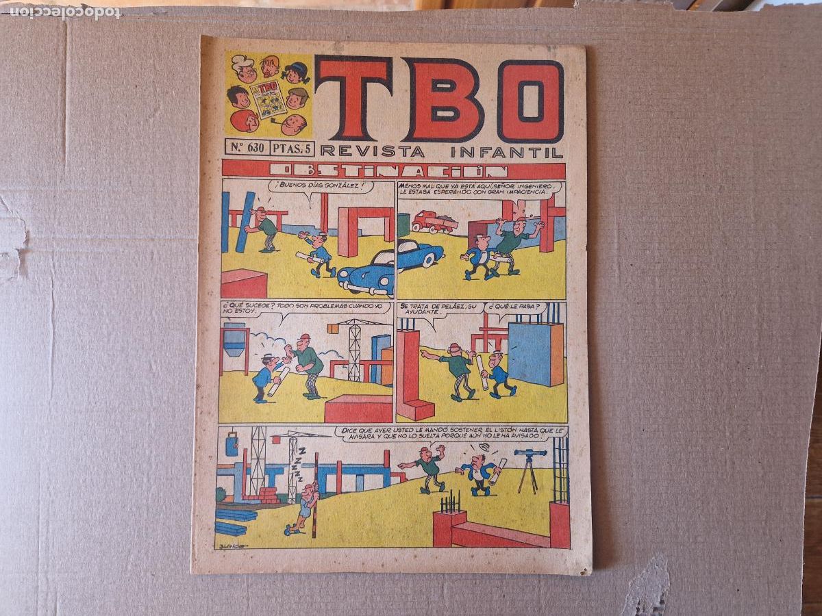 Tebeos: TBO N&ordm; 630 EDITORIAL BUIGAS - Foto 1