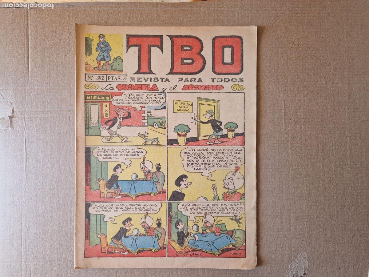 Tebeos: TBO N&ordm; 392 EDITORIAL BUIGAS - Foto 1
