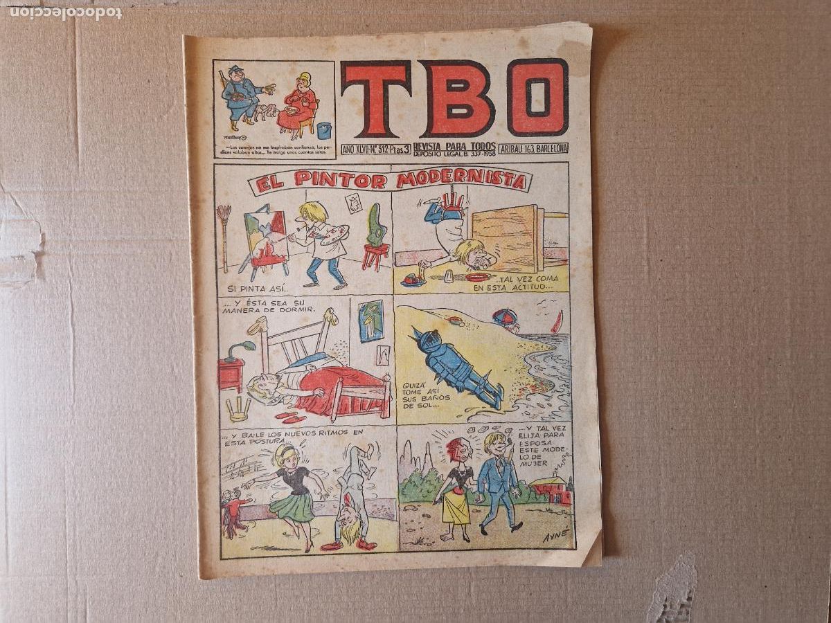 Tebeos: TBO N&ordm; 312 EDITORIAL BUIGAS - Foto 1