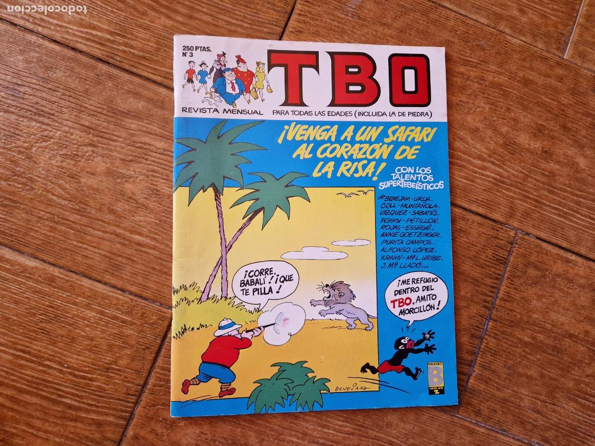 Tebeos: TBO N&ordm; 3 EDICIONES B - Foto 1