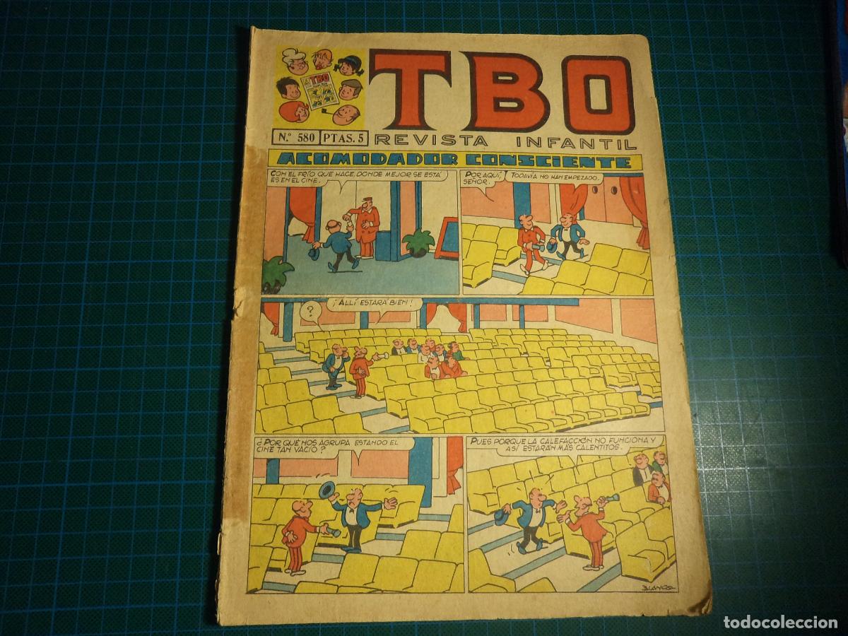 Tebeos: TBO. n&ordm; 580. Buigas. Marca de celo en el lomo. (Ref. 9-B) - Foto 1