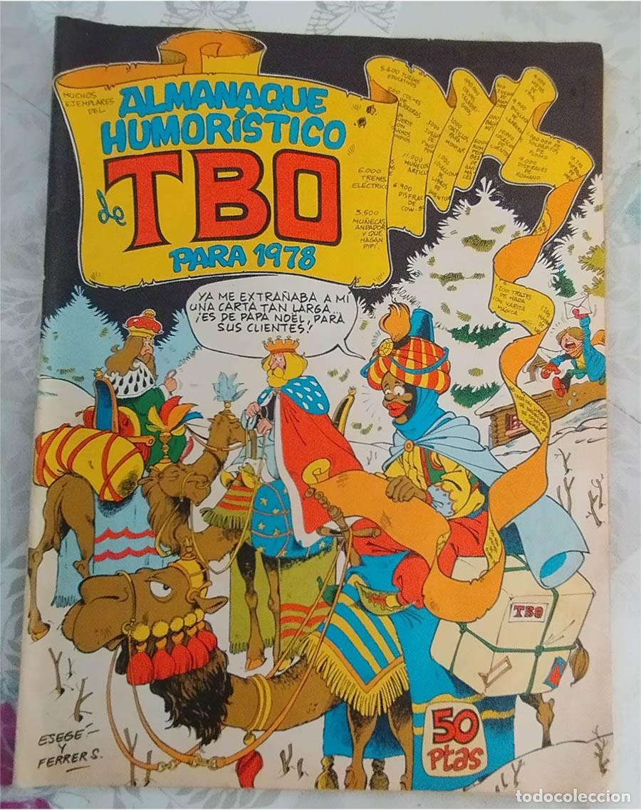 Tebeos: TBO ALMANAQUE HUMORISTICO 1978 - Foto 1