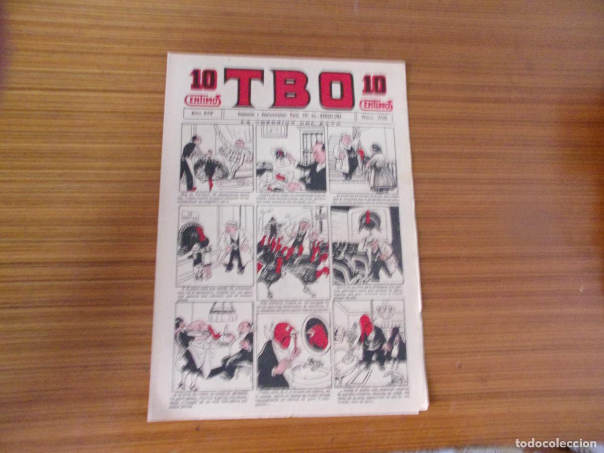 Tebeos: TBO NUMERO 708 EDITA BUIGAS - Foto 1