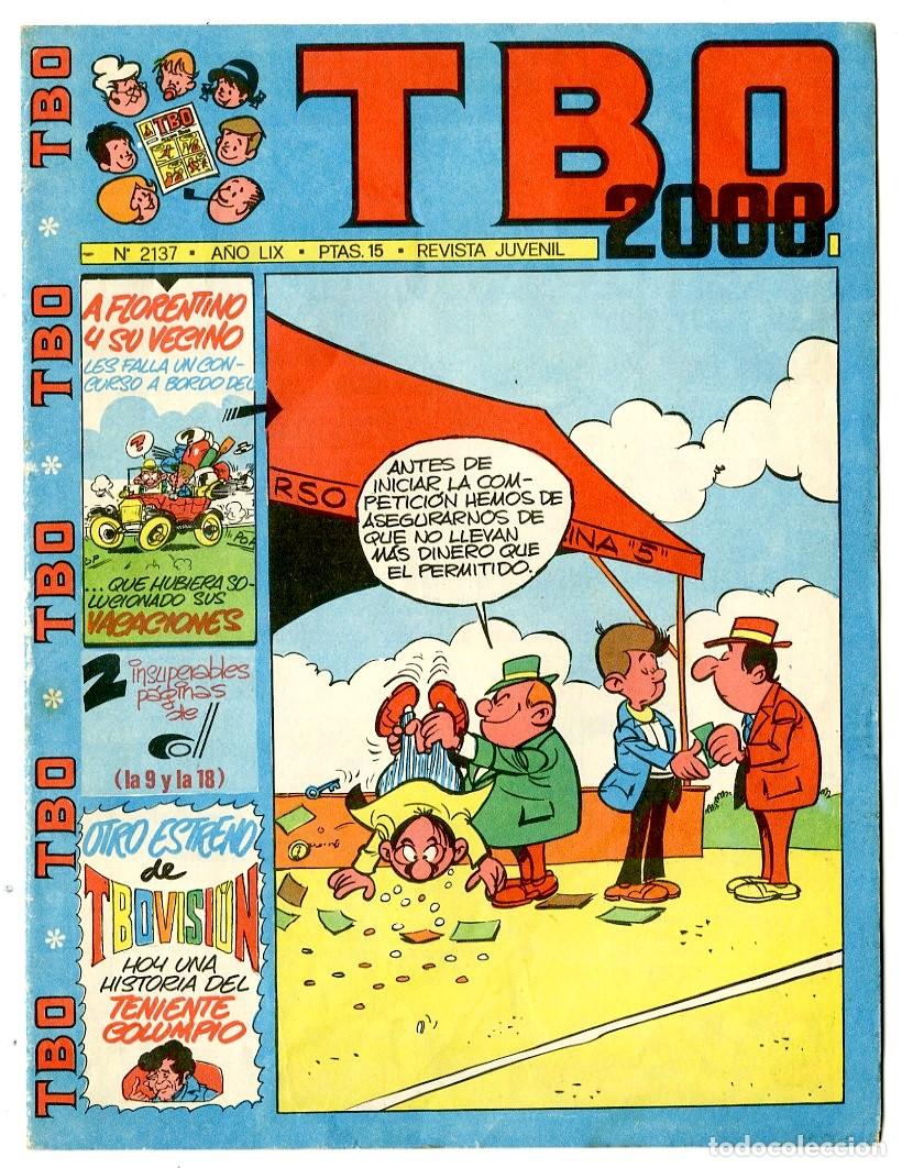 Tebeos: El TBO 2000 n.2137 - A&ntilde;o LIX (B34) - Foto 1