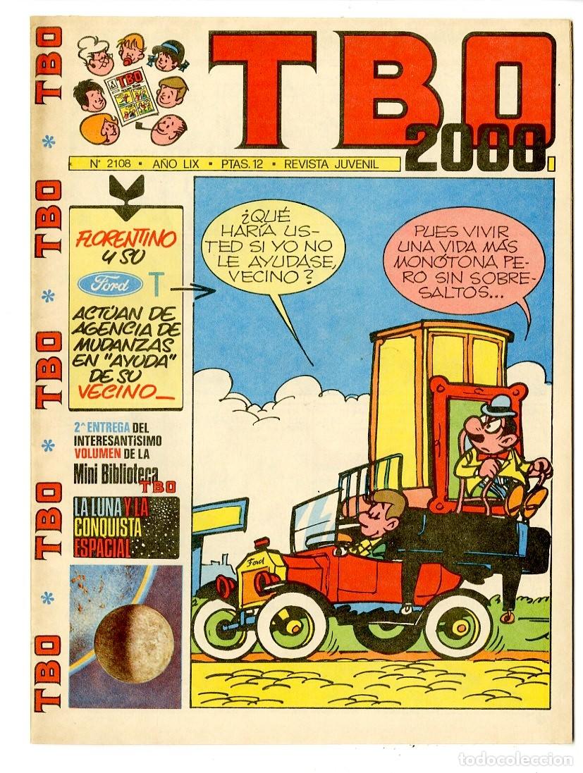 Tebeos: El TBO 2000 n.2108 - A&ntilde;o LIX (B34) - Foto 1