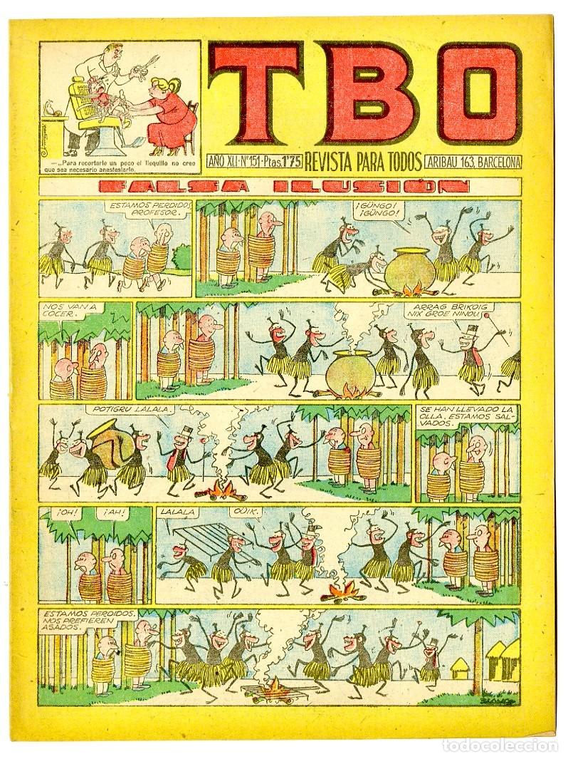 Tebeos: El TBO n.151 - A&ntilde;o XLI (B35) - Foto 1