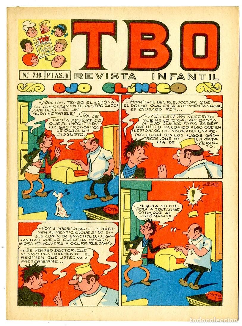 Tebeos: TBO n.740 - A&ntilde;o LV/1971 (B36) - Foto 1