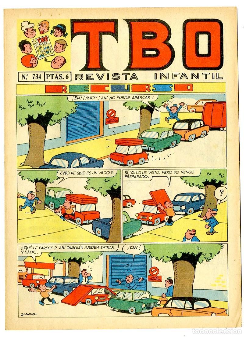 Tebeos: TBO n.734 - A&ntilde;o LV/1971 (B36) - Foto 1