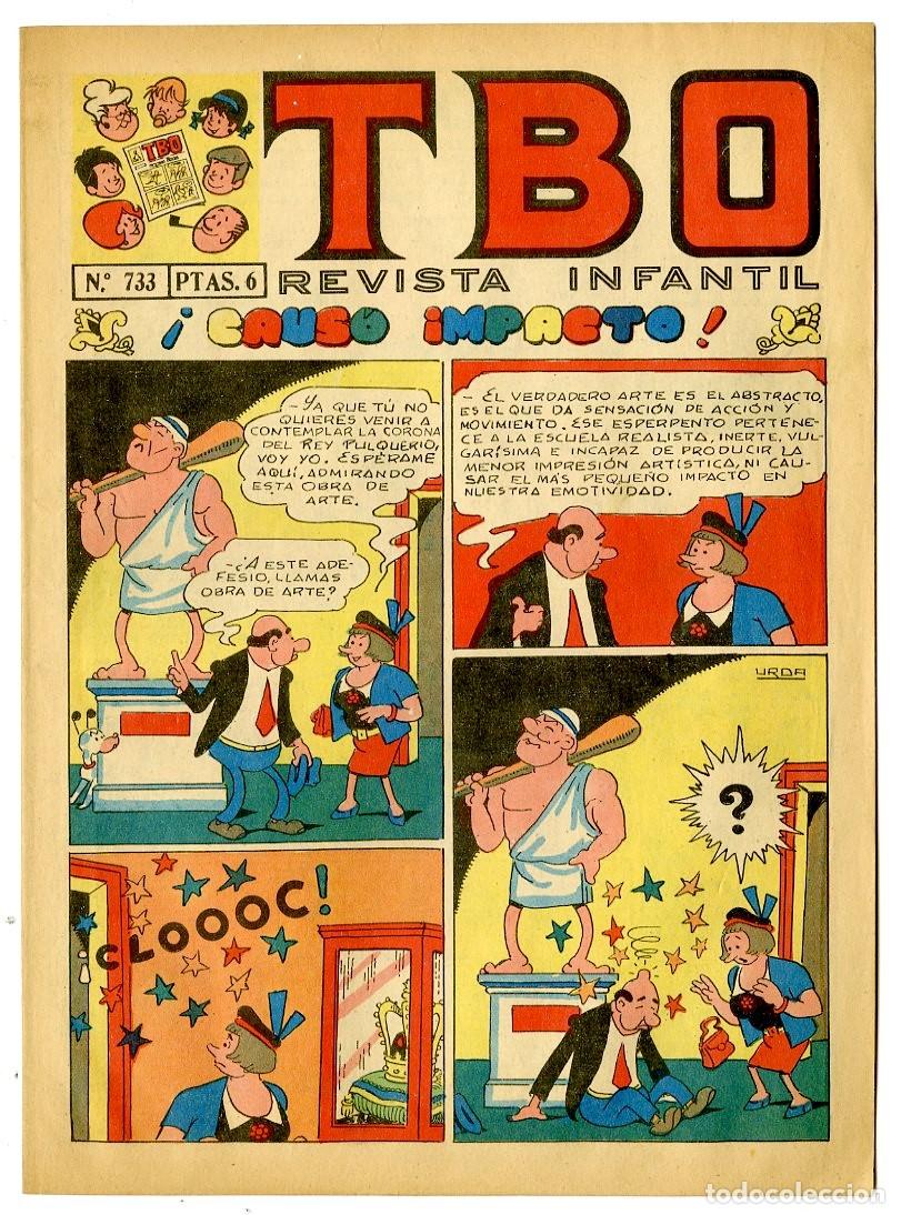 Tebeos: TBO n.733 - A&ntilde;o LV/1971 (B36) - Foto 1