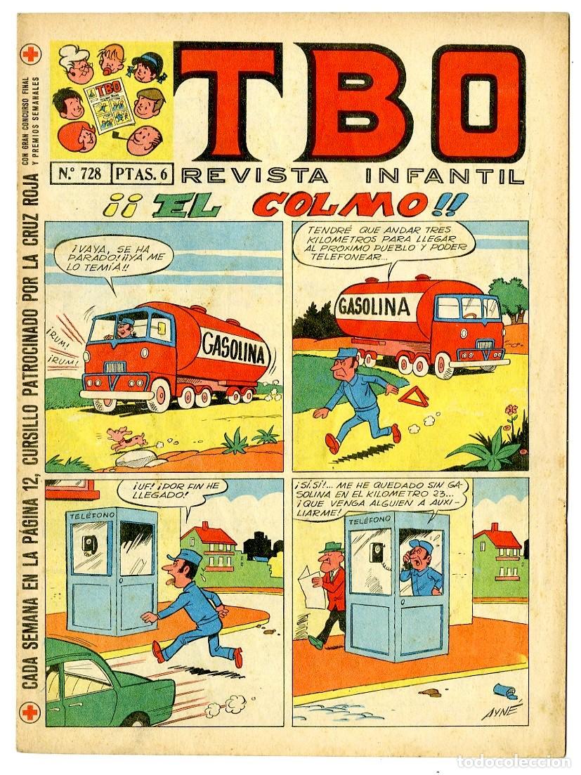 Tebeos: TBO n.728 - A&ntilde;o LV/1971 (B36) - Foto 1