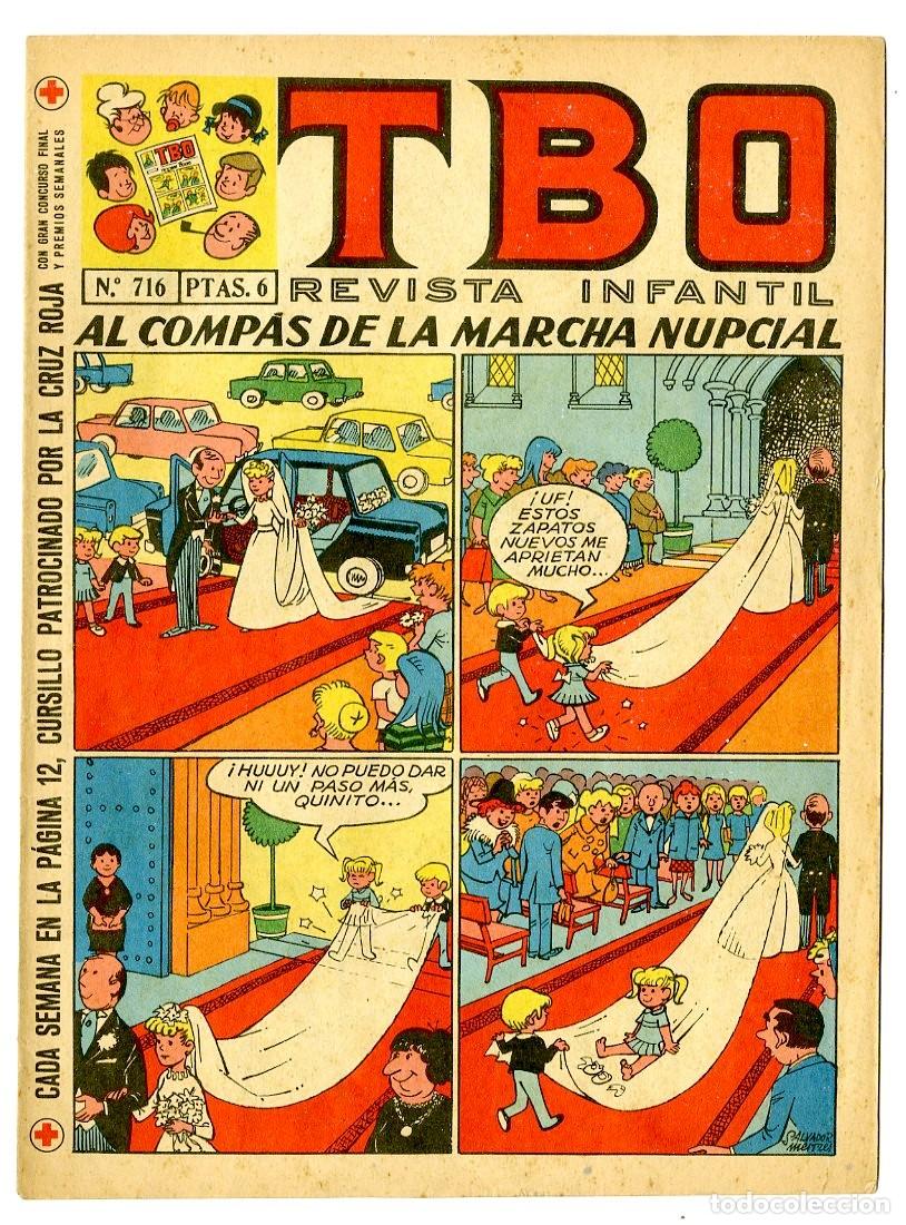 Tebeos: TBO n.716 - A&ntilde;o LV/1971 (B36) - Foto 1