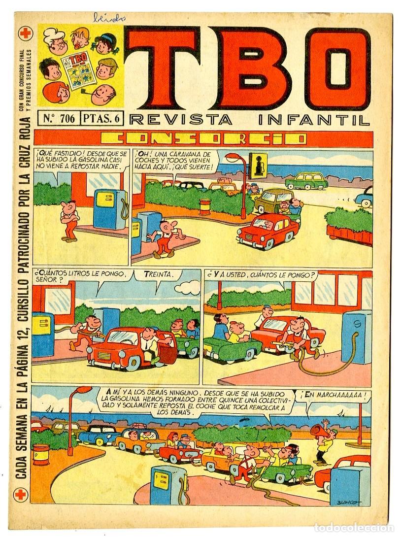 Tebeos: TBO n.706 - A&ntilde;o LV/1971 (B36) - Foto 1