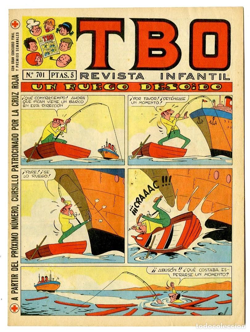 Tebeos: TBO n.701 - A&ntilde;o LV/1971 (B36) - Foto 1
