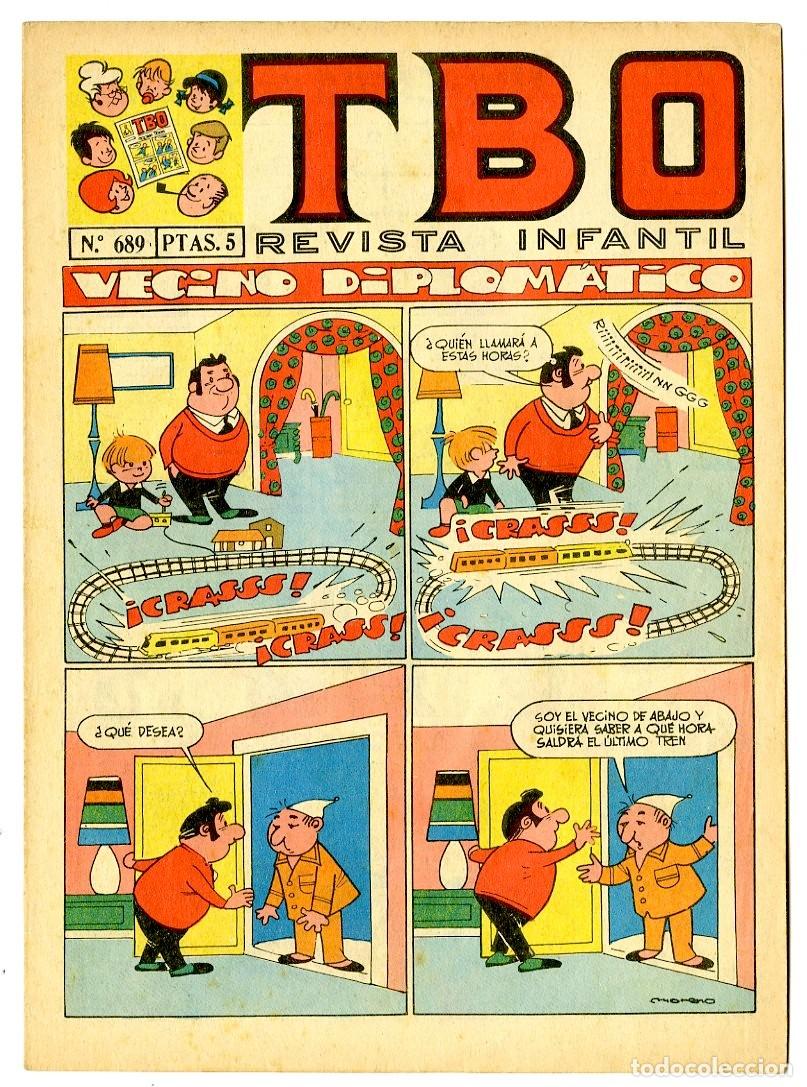 Tebeos: TBO n.689 - A&ntilde;o LV/1971 (B36) - Foto 1