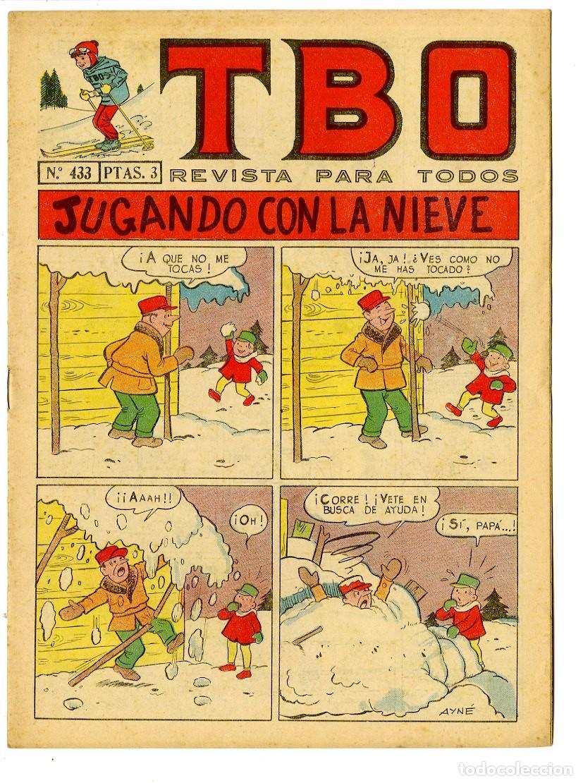 Tebeos: TBO n.433 - A&ntilde;o L/1966 (B36) - Foto 1