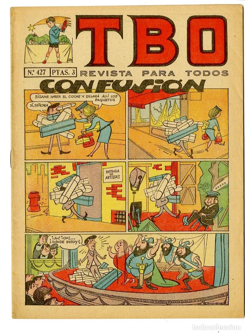Tebeos: TBO n.427 - A&ntilde;o L/1966 (B36) - Foto 1