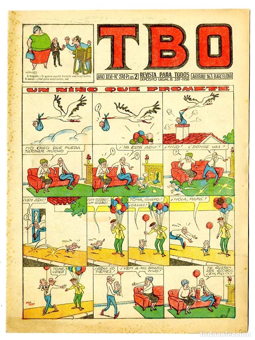 Tebeos: TBO n.274 - A&ntilde;o XLVI (B37) - Foto 1