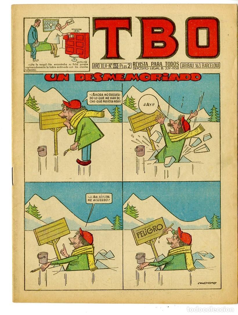 Tebeos: TBO n.233 - A&ntilde;o XLV (B37) - Foto 1