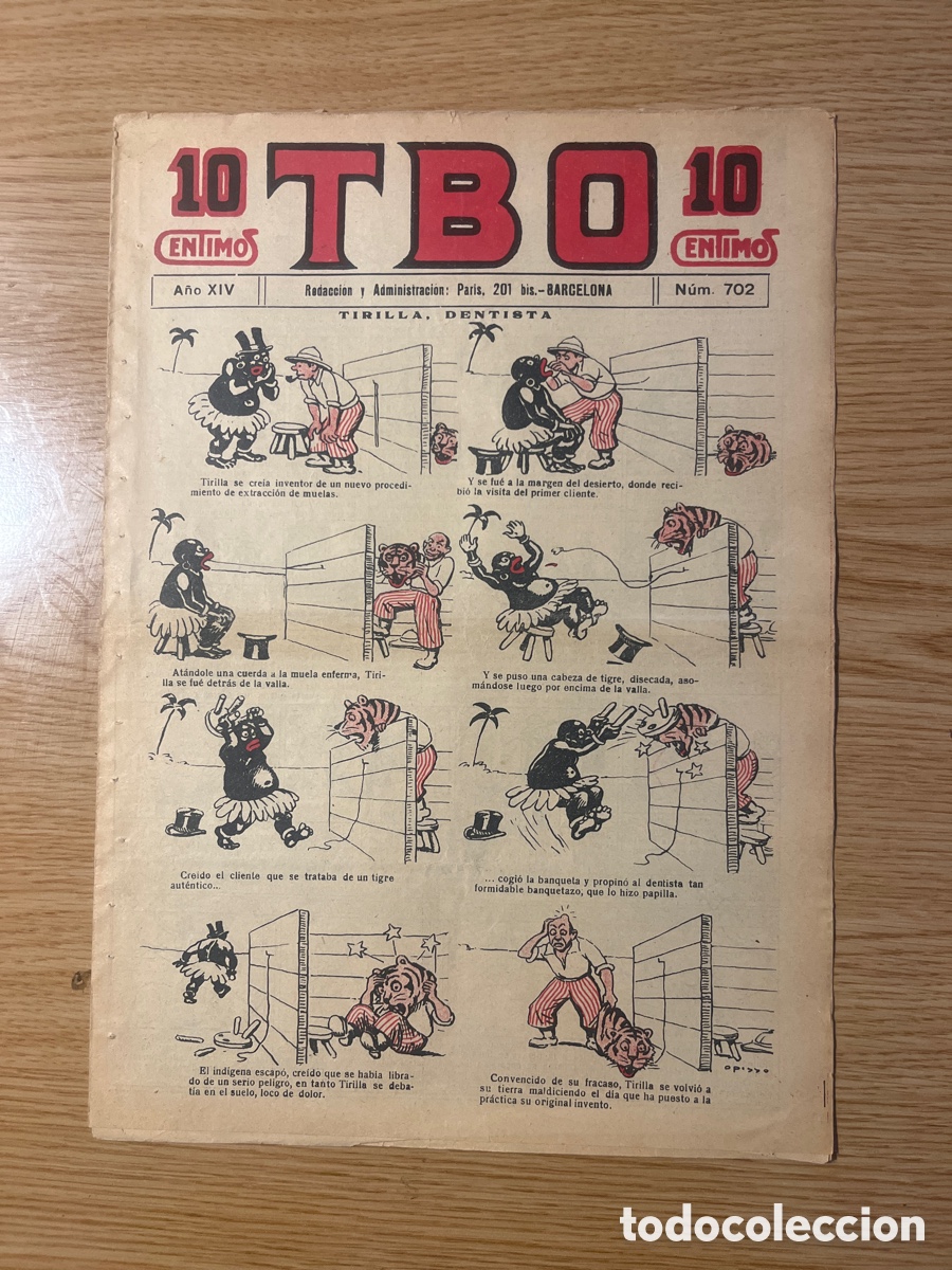 Tebeos: TBO 1&ordf; &Eacute;POCA, N&Uacute;MERO 702, (EDICIONES TBO) - Foto 1
