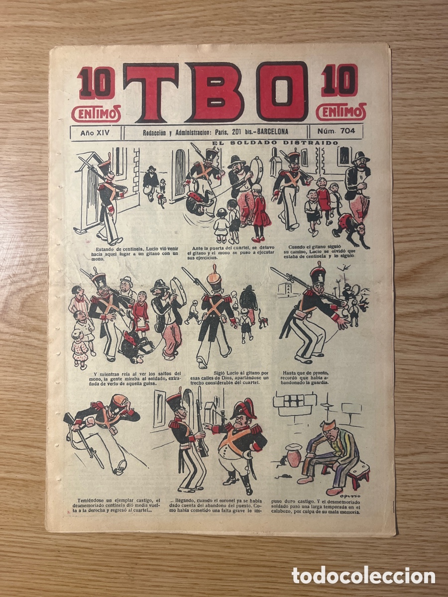 Tebeos: TBO 1&ordf; &Eacute;POCA, N&Uacute;MERO 704, (EDICIONES TBO) - Foto 1
