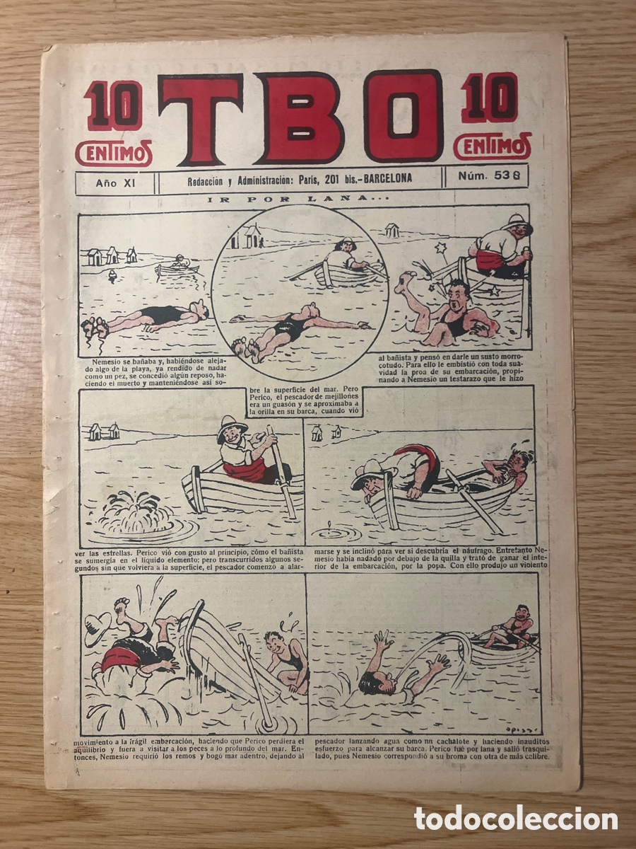 Tebeos: TBO 1&ordf; &Eacute;POCA, N&Uacute;MERO 538, (EDICIONES TBO) - Foto 1