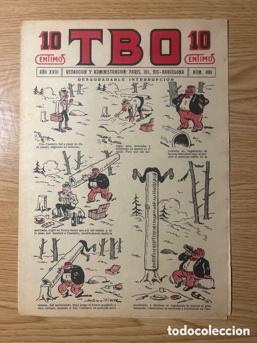 Tebeos: TBO 1&ordf; &Eacute;POCA, N&Uacute;MERO 880, (EDICIONES TBO) - Foto 1