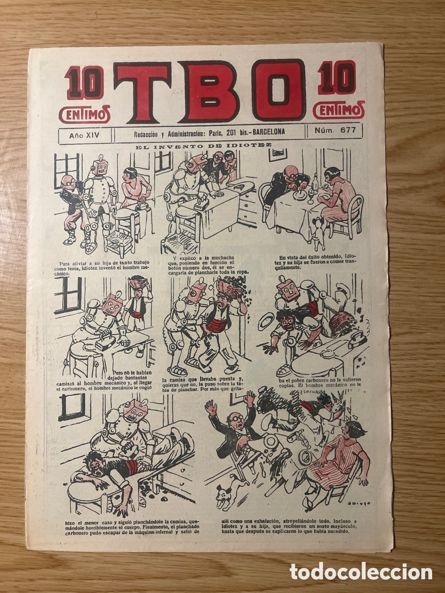 Tebeos: TBO 1&ordf; &Eacute;POCA, N&Uacute;MERO 677, (EDICIONES TBO) - Foto 1