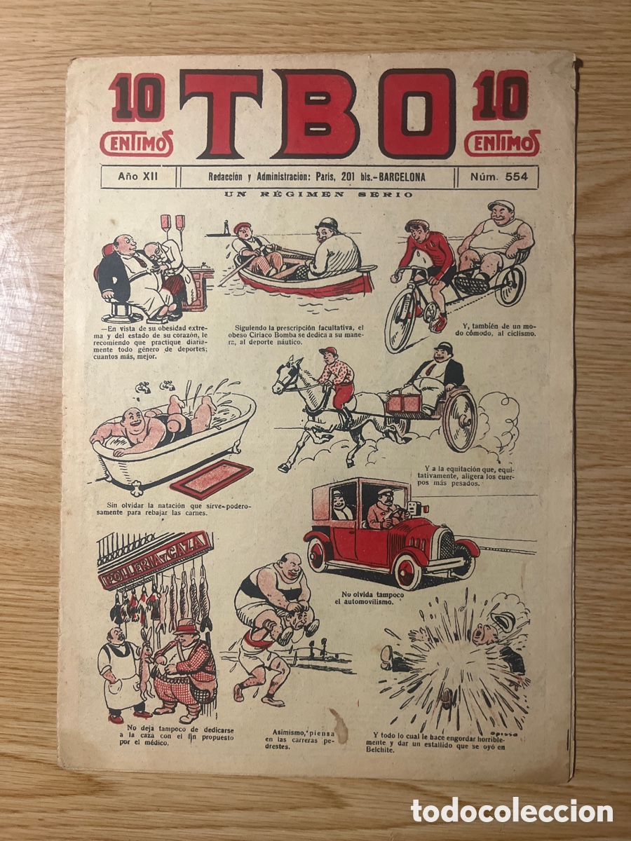 Tebeos: TBO 1&ordf; &Eacute;POCA, N&Uacute;MERO 554, (EDICIONES TBO) - Foto 1