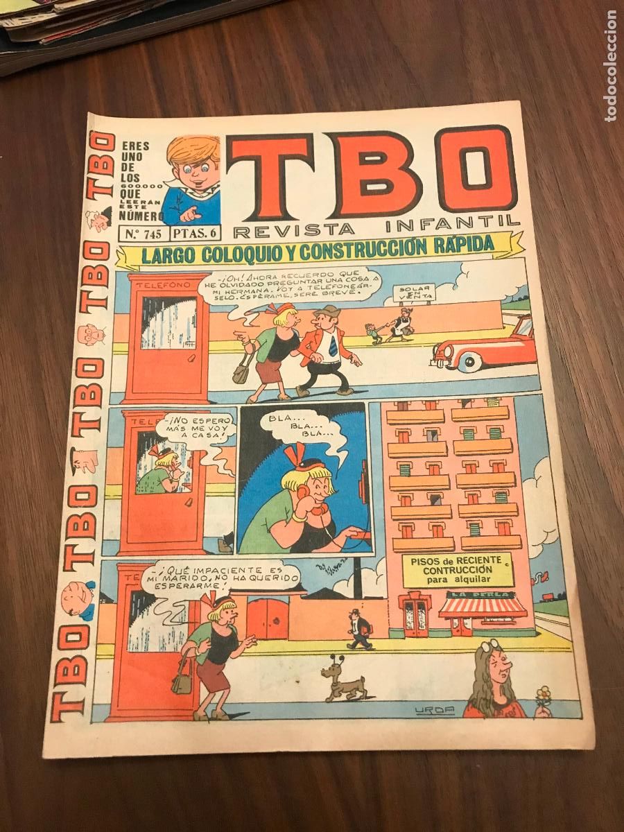 Tebeos: TBO N&ordm; 745 , EDITORIAL BUIGAS - Foto 1