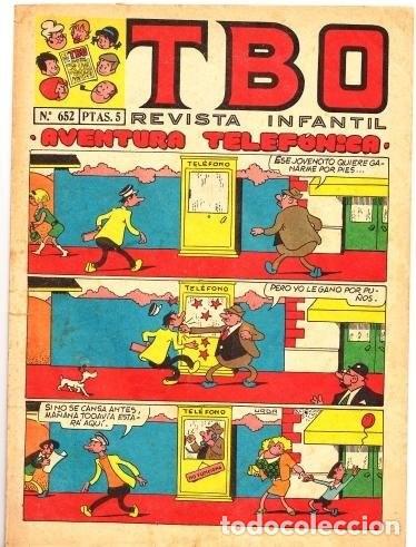 Tebeos: TBO N&ordm; 652 - EDICIONES TBO - Foto 1