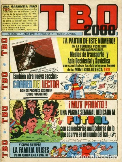 Tebeos: TBO 2000 N&ordm; 2090 - EDICIONES TBO - Foto 1