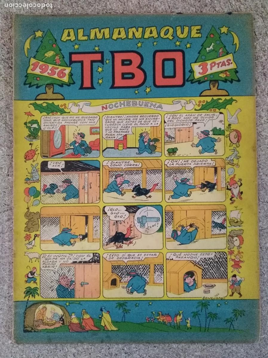Tebeos: TBO Almanaque 1956.3 ptas. - Foto 1