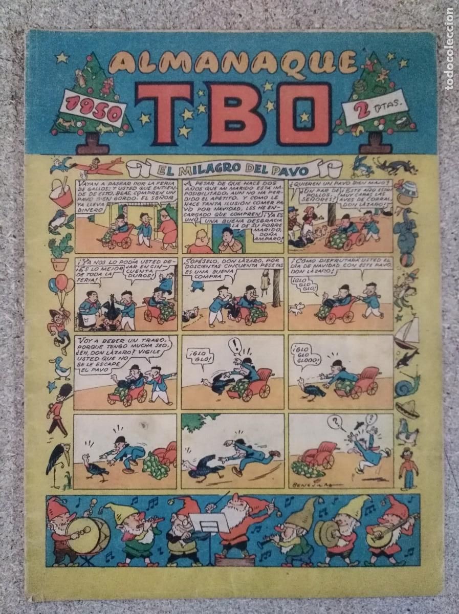 Tebeos: TBO Almanaque 1950.2 ptas. - Foto 1