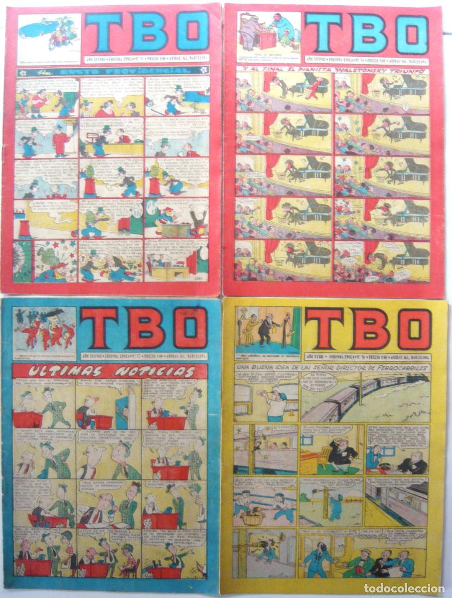Tebeos: 22 EJEMPLARES SEGUNDA EPOCA TBO - Foto 2