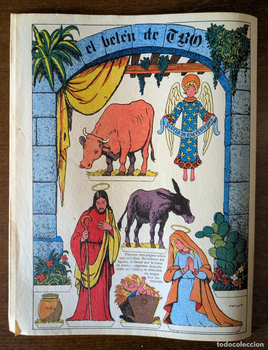 Tebeos: TBO Almanaque 1983 con Belen recortable - Foto 6