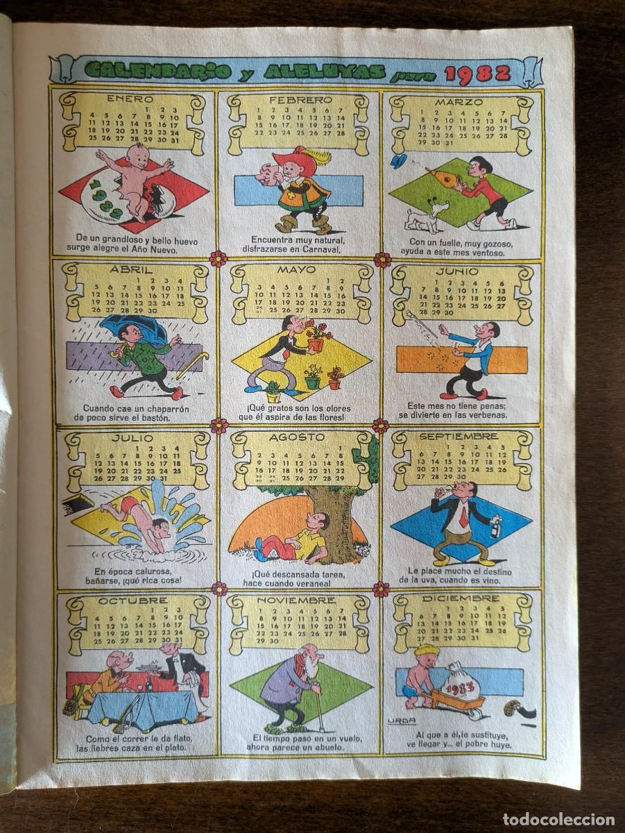 Tebeos: TBO Almanaque Humoristico 1982 - Foto 2