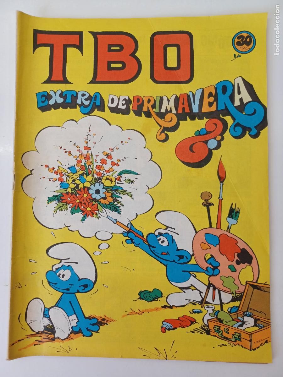 Tebeos: TBO EXTRA DE PRIMAVERA (PITUFOS , 30 PTS.) BUIGAS - Foto 1