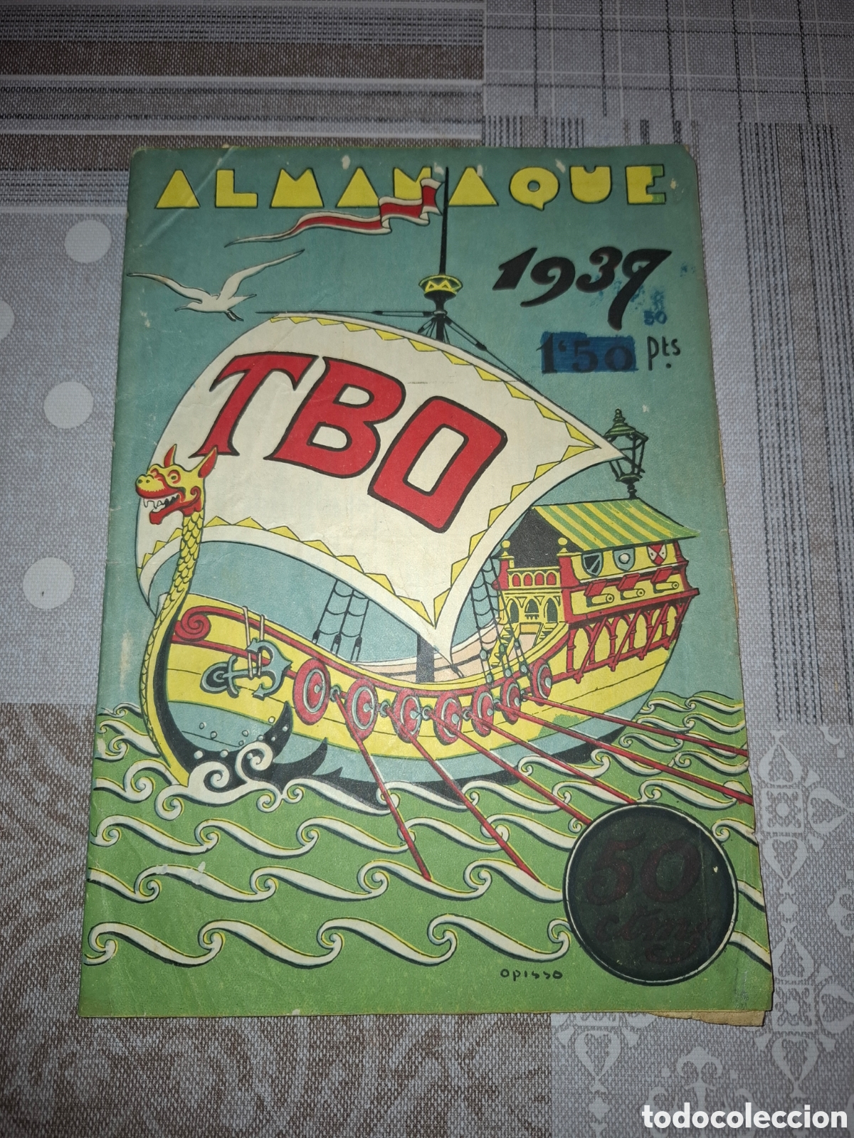 Tebeos: Almanaque de TBO para 1937 y 1939 - Foto 1