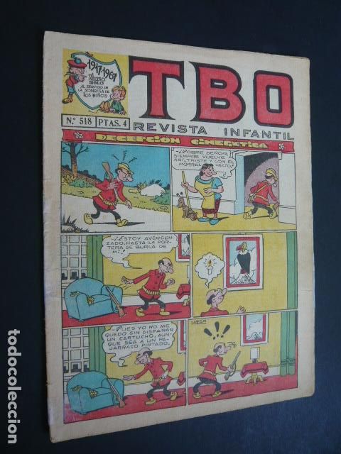 Tebeos: COMIC TBO N&ordm; 518 DE BUIGAS - Foto 1