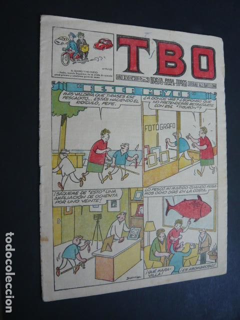 Tebeos: COMIC TBO N&ordm; 309 DE BUIGAS - Foto 1