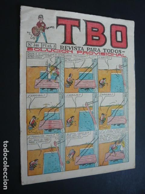 Tebeos: COMIC TBO N&ordm; 346 DE BUIGAS - Foto 1