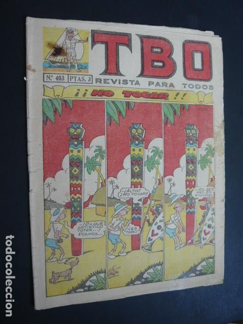 Tebeos: COMIC TBO N&ordm; 403 DE BUIGAS - Foto 1